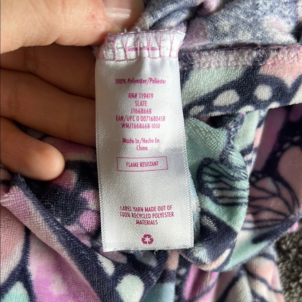 Justice Butterfly Print Girls Romper - Picture 6 of 9